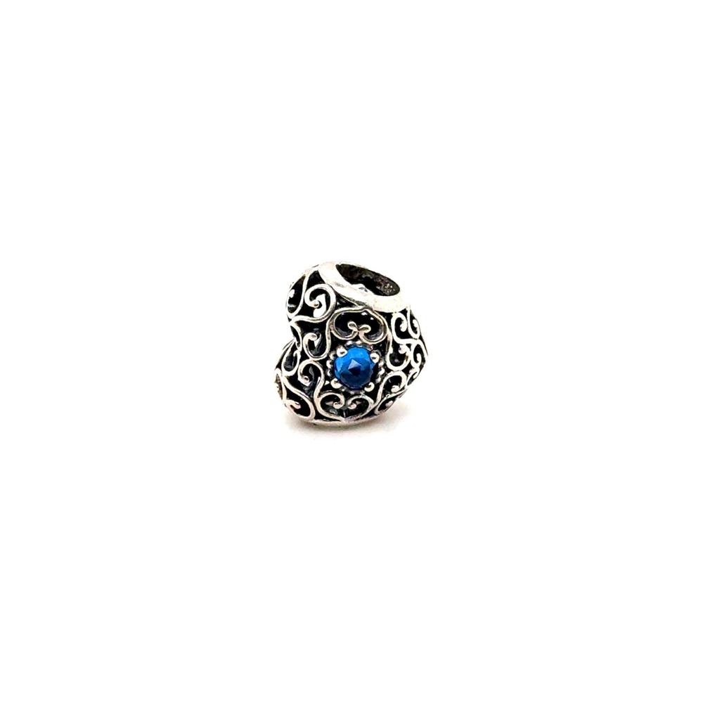 Pandora Royal Blue Galaxy Openwork Charm 796361NCB Sterling Silver S925 ALE